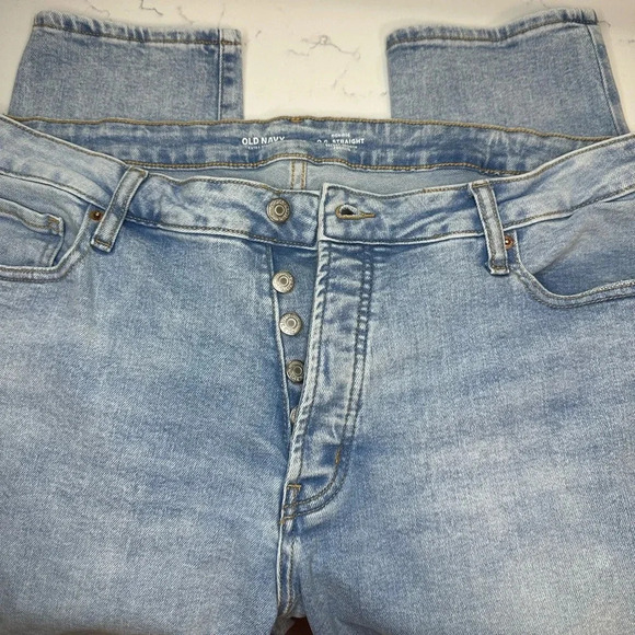 Old Navy Women’s O.G. Straight Ankle Jeans Size 18 - Picture 5 of 9